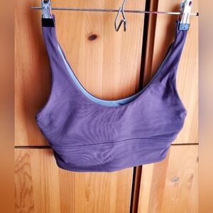 Lululemon Mauve & Grey Reversible Align Sports Bra Size 6
